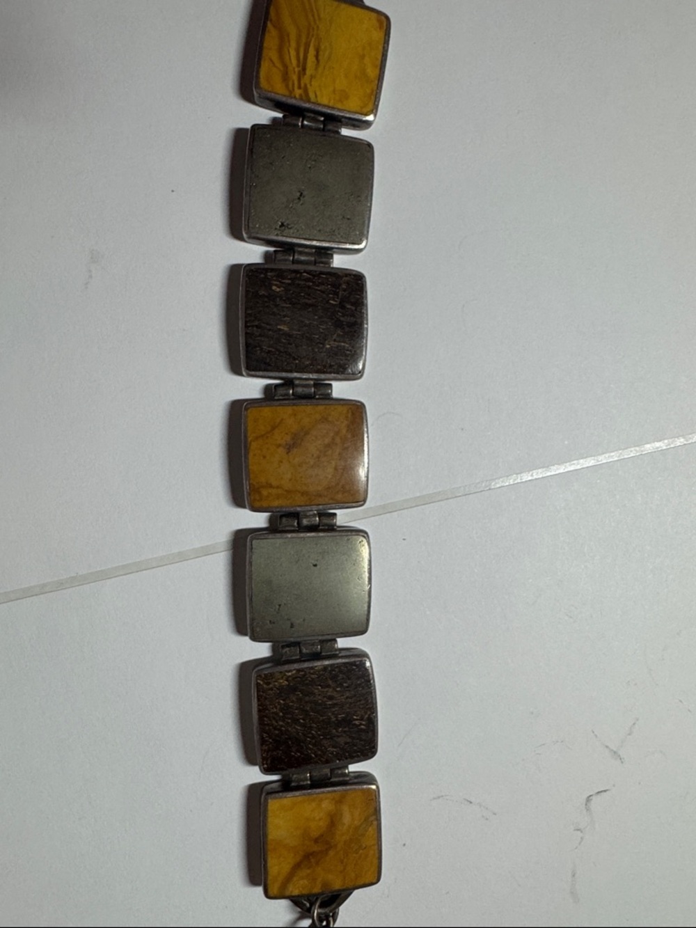 Silpada square link bracelet